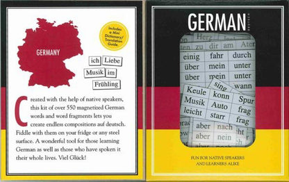 Magnetic Poetry - French Kit - Words for Refrigerator - Write Poems and Letters on the Fridge - Made in the USA