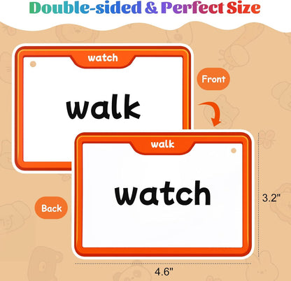 1136 Sight Words/Phonics/Math Flash Cards: 800 Dolch & Fry High Frequency Sight Words, 112 Phonic Flash Cards, 224 Double-Sided Math Flashcards for Kids Pre-K to 6th Grade-784 Cards Total