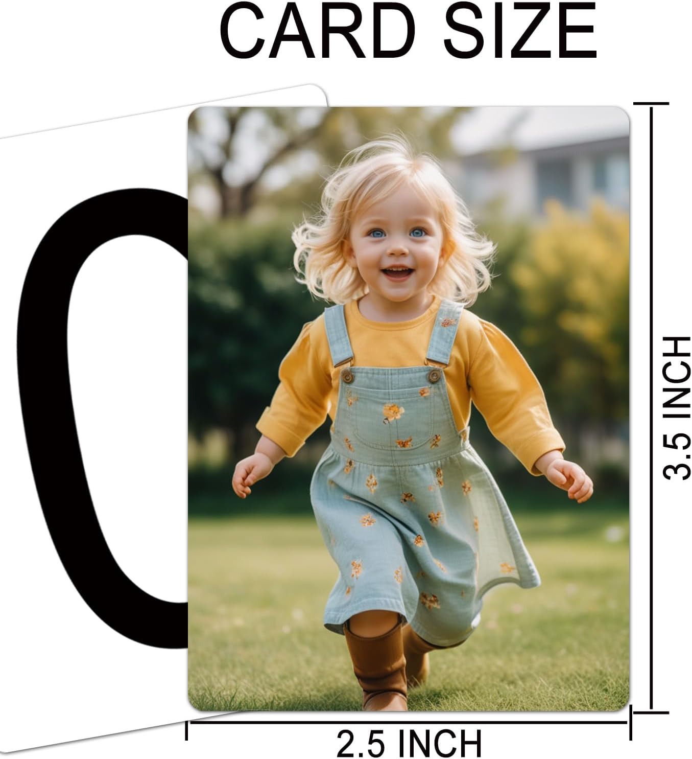 Number Cards for Classroom Supplies, Blank Deck Number Cards 0-9 Set of 55