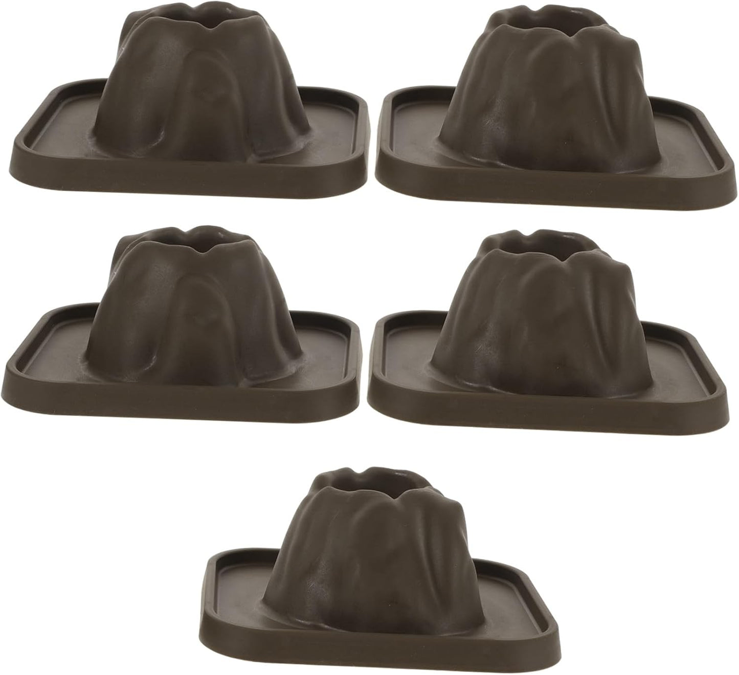 SEWACC 5pcs Volcanic Model School Figure Model Volcano Eruption Prop Science Kit for Kids Classroom Experiment