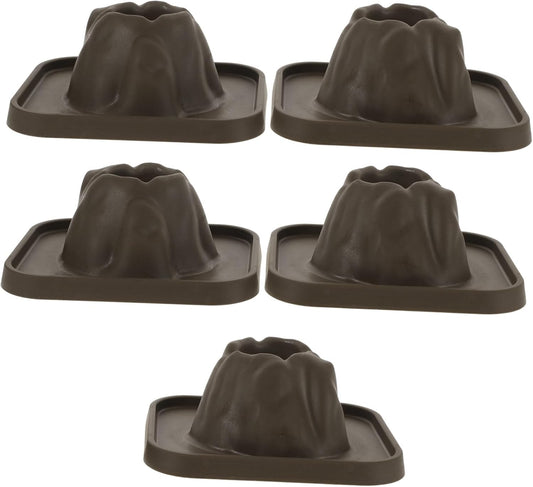 SEWACC 5pcs Volcanic Model School Figure Model Volcano Eruption Prop Science Kit for Kids Classroom Experiment