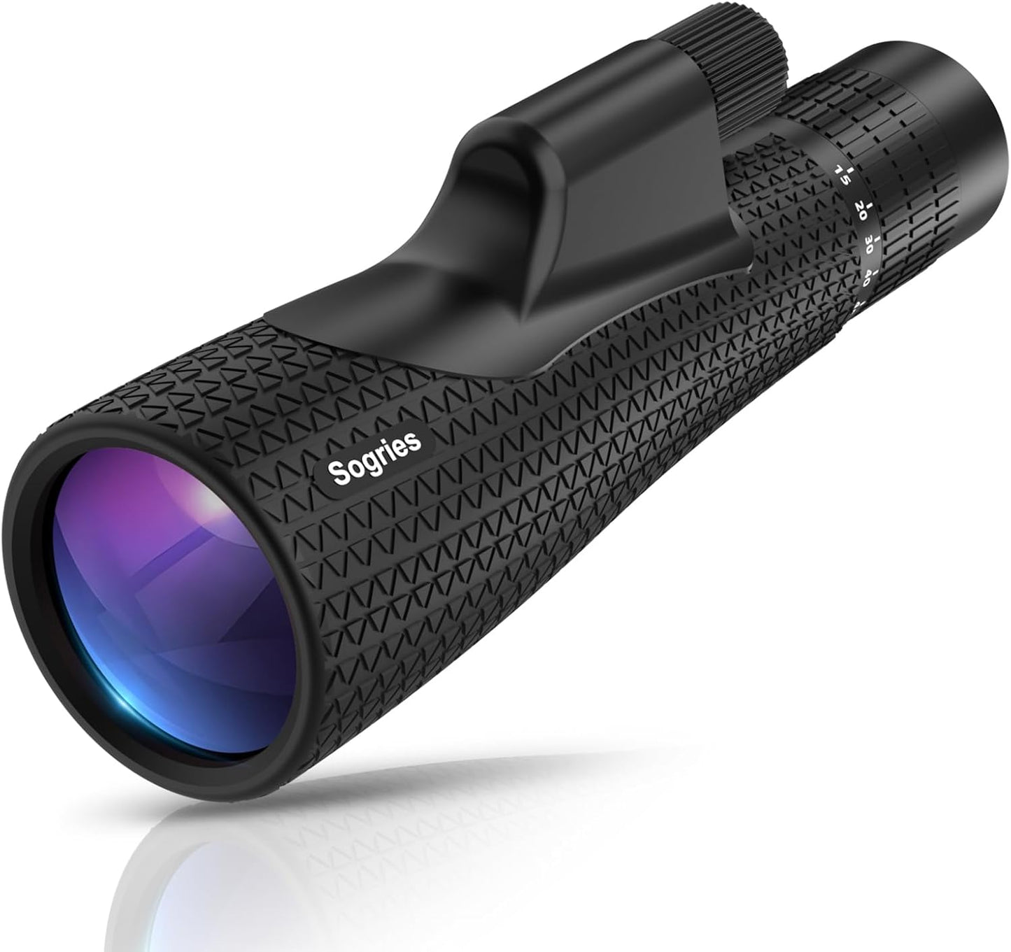 15×55 Monocular Telescope, HD High Powered with Tripod and Phone Adapter, BAK4 Prism, Waterproof & Fogproof, Lightweight for Bird Watching Hunting Hiking and Landscape Photography