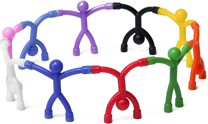 MAGMEN Magnetic Fidget Toys 10PC Opaque Set, STEM Magnetic Building Figures for Kids, Sensory Toys for ADHD Autism, Stocking Stuffers, Travel Toys, Desk Toys for Adults, Easter Basket Stuffers