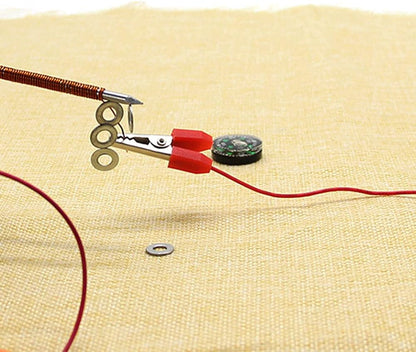 E-outstanding 1 Set Physics Experiment Homemade Electromagnet Experiment DIY kit for Physical and Science Project