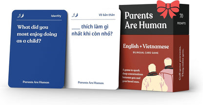 Parents Are Human, Relationship Cards, Get to Know Each Other Better, Parents, Families, Teens & Kids Relationship Building, Light & Deep Questions, 70 Questions & Activity Cards, English