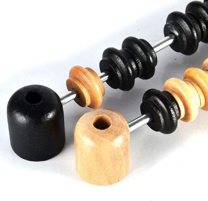 TRUE NORTH Classic Scoring Abacus Wood Bead Score System