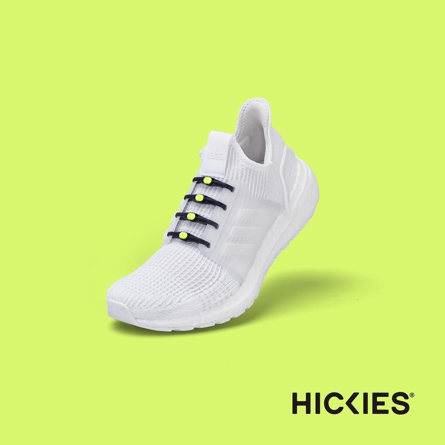 HICKIES No Tie Shoelaces – Elastic, Waterproof, Unisex Shoelaces for Adults, One Size Fits All for Sneakers & Running Shoes