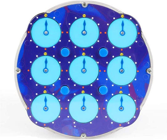 cuberspeed Magnetic Clock Puzzle Clock Puzzle Game Toys for Kids