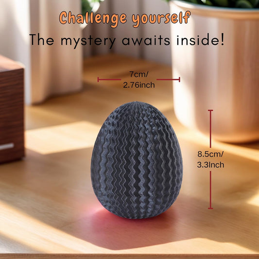 2026 Creative Gift Box: Easter Egg Mystery Puzzle with Hidden Compartment, Reusable Brain Teaser Game for Adults & Kids, Money Gift Ideas for Birthday Christmas Party Celebration