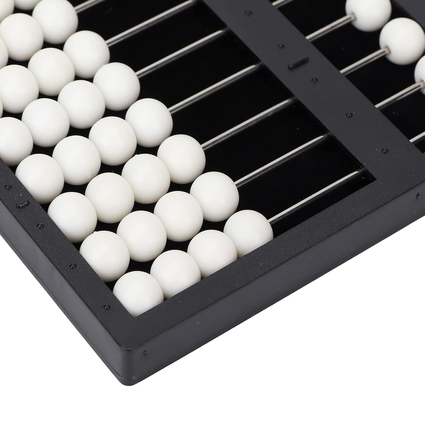 The Blind Abacus, Professional Mathematic Concepts Blind Abacus Learning Tool Braille Slate Braille Writing Slate Plastic Kit Number Board Braille Stickers Raised Tactile Dots for Blind
