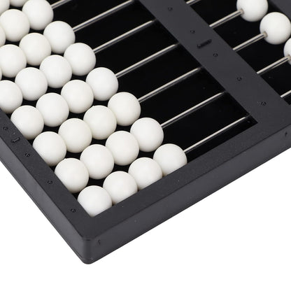 The Blind Abacus, Professional Mathematic Concepts Blind Abacus Learning Tool Braille Slate Braille Writing Slate Plastic Kit Number Board Braille Stickers Raised Tactile Dots for Blind