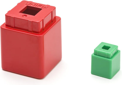 Didax - DD211255 Jumbo Unifix Cubes, Multicolor, Large (Set of 20)