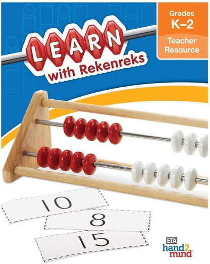 hand2mind Demonstration 20 Bead Rekenrek Classroom Set, Abacus for Kids Math, Math Manipulatives Kindergarten, Counting Rack for Kids, Counters for Kids Math, Kids Educational Toys (Set of 26)