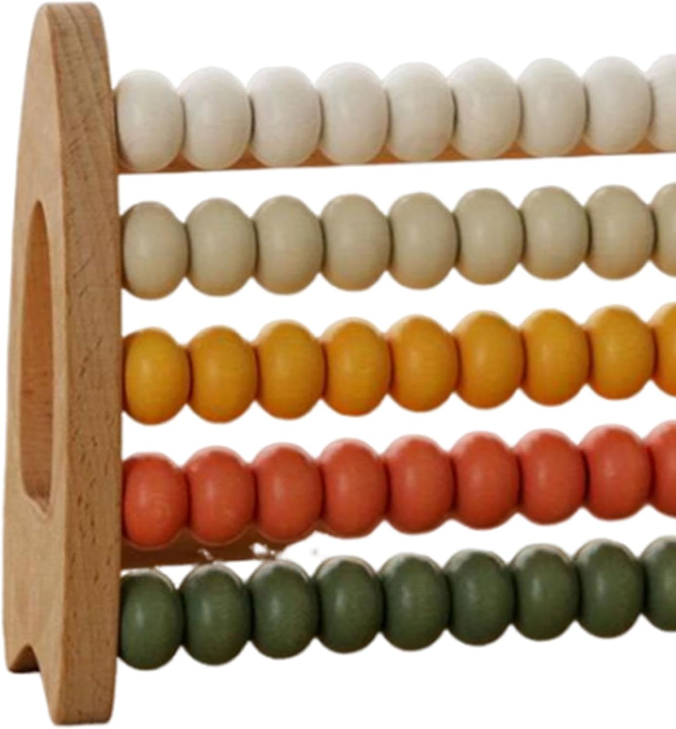 Wooden Abacus for Kids with Colorful Beads Counting Abacus
