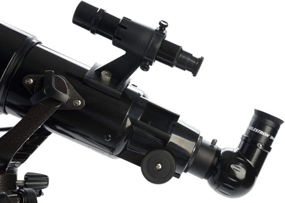 Celestron - PowerSeeker 50AZ Telescope - Manual Alt-Azimuth Telescope for Beginners - Compact and Portable - Bonus Astronomy Software Package - 50mm Aperture