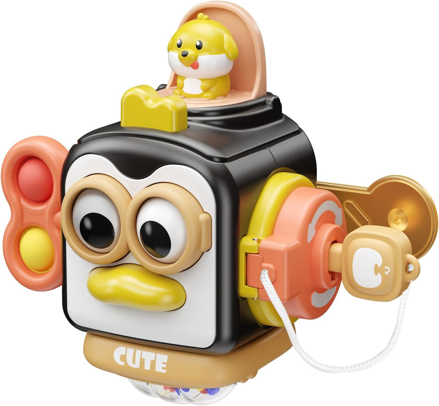 OSIMILY Montessori Toys for 1 Year Old, Busy Cube for 1 Year Old Boy Gifts,Sensory Toys for Toddlers 1-3,Fine Motor Skills Educational Toys,Birthday Gift for Baby Aged 6, 9, 10, 12, 18 Months