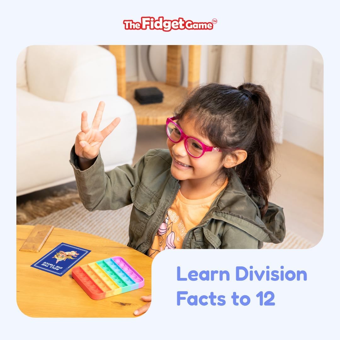 The Fidget Game 179 Multiplication Flash Cards Game Set All Facts 0-12 for Kids in 2nd, 3rd and 4th Grade Classroom or Homeschool - Math Skills and Practice