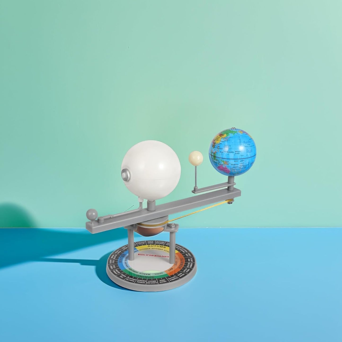 Alasum Sun-Earth-Moon Orbital Model, Astronomical Teaching Apparatus for Simulating Celestial Movements, Planetary Orbits for Science Educationducational Apparatus Planetarium Toy