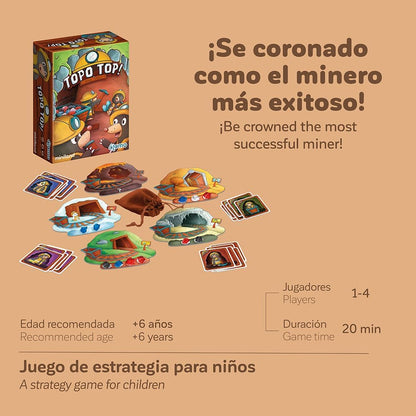 Miniland Board Game for Kids +5, Develops Fine Motor Skills, Come with Wooden Bugs, Tweezers and Game Boards, Children Memory and Pincer Grasp | Catch The Bug