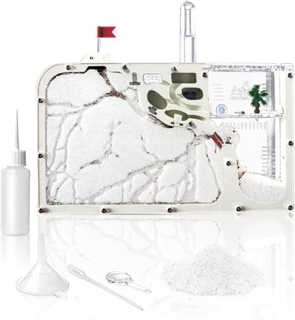 Ant Castle Farm - Live Ant Colony Observation Kit & Science Learning Habitat for Kids