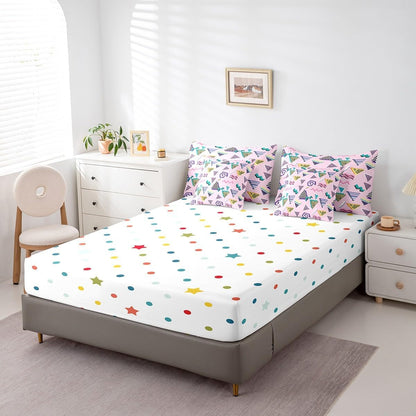 Erosebridal Chemical Equation Bed in a Bag Queen Comforter Set 7 Piece,Chemistry Bedding Sets Science Students Learning Gift Sheet Set with Comforter,Molecular Formula Education Bed Set - Colors A