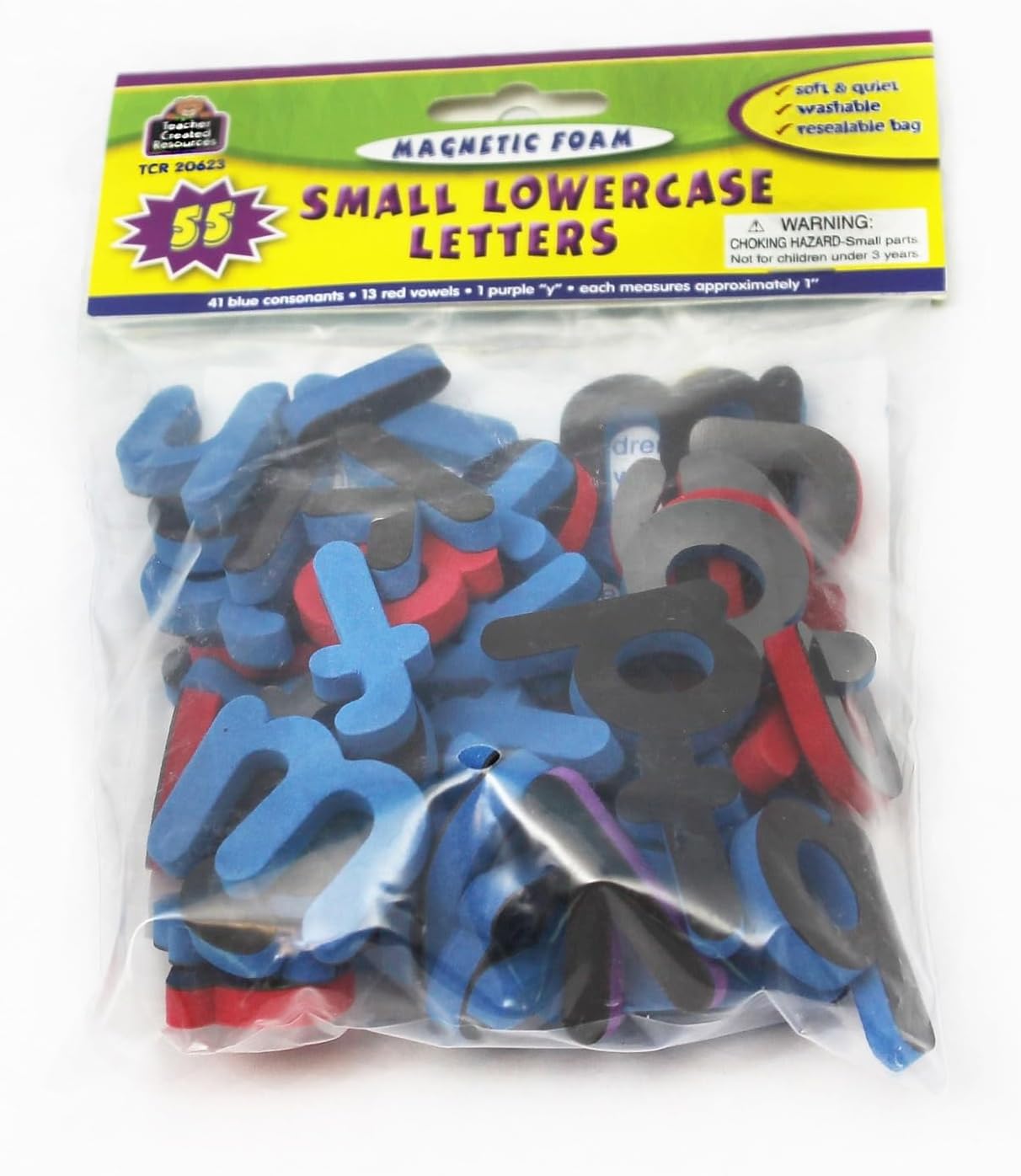 Teacher Created Resources Magnetic Foam: Small Lowercase Letters (TCR20623)