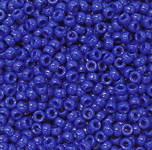 JOLLY STORE Crafts - Mini Pony Beads, Easy-to-Use Reusable Jewelry-Making/Bracelet Beads for Art, Craft Decorations & More, 6.5 x 4mm Beads, Crafted in The USA, Opaque Grey, 1000 pcs (Pack of 1)