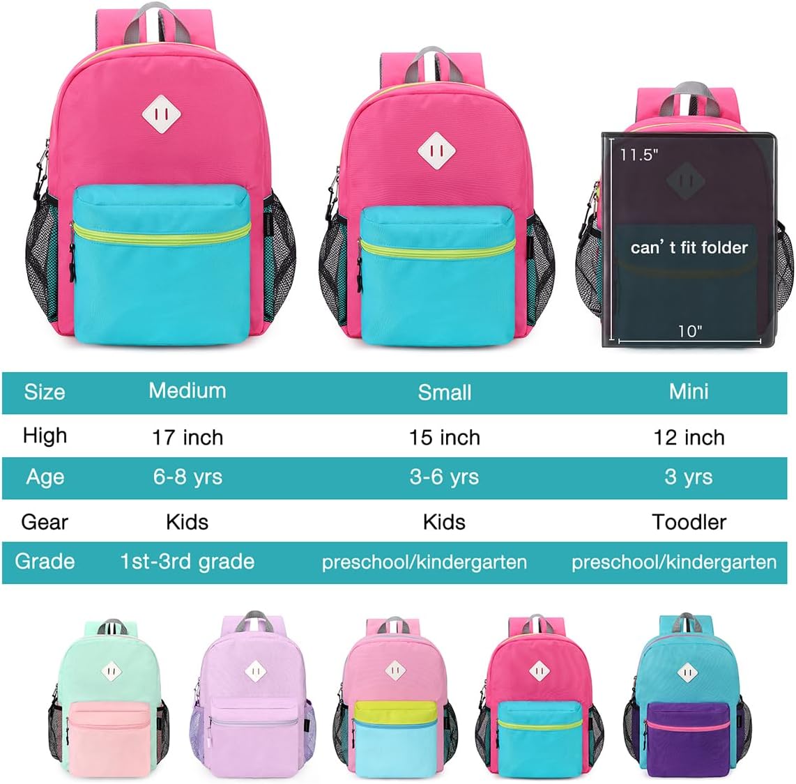 STEAMEDBUN Toddler Backpack Leash for 1-3: Backpack with Leash for Boys Girls - Anti-Lost Harness Backpack for Walking