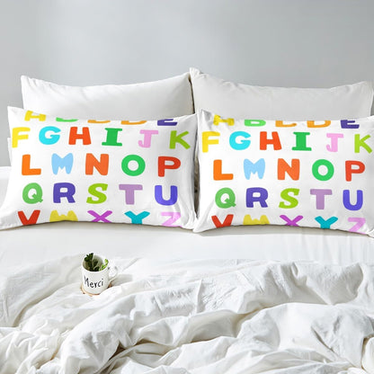 Chemistry Bed Sheets for Kids Teens Girls Boys,Chemical Experiment Fitted Sheet Twin,Science Themed Sheets for Math Lovers,Chemistry Lab Bedding Set,White and Black