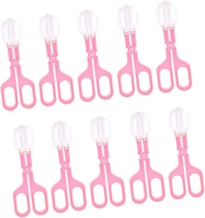 10pcs Gogga Catcher Scissors Tongs Tweezers Scooper Clamp Kids Toy Tool for Professional Pet Shops