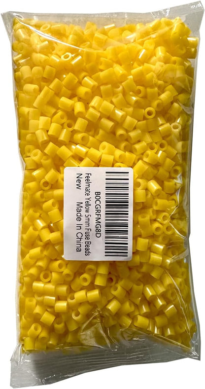 Fuse Beads 2,000 pcs 5mm Fuse Beads Kit Iron Beading Ironing Melting Fusion Beads Craft Set