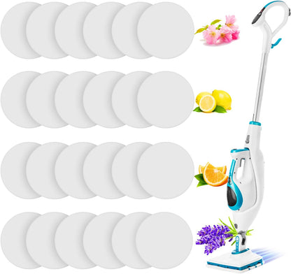 Maitys 24 Pcs Fragrance Discs Replacement Steam Mop Scent Practical Fragrance Compatible with Powerfresh and Symphony Series, Compatible with Model 1940, 1806 and 1132(Fresh Fragrances,24 Pcs)