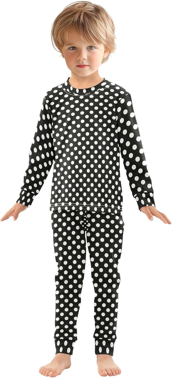 ALAZA Shark Starfish Palm Tree 2 Piece Pajama Set Long Sleeve Top and Pants Sleepwear Unisex - Colors A