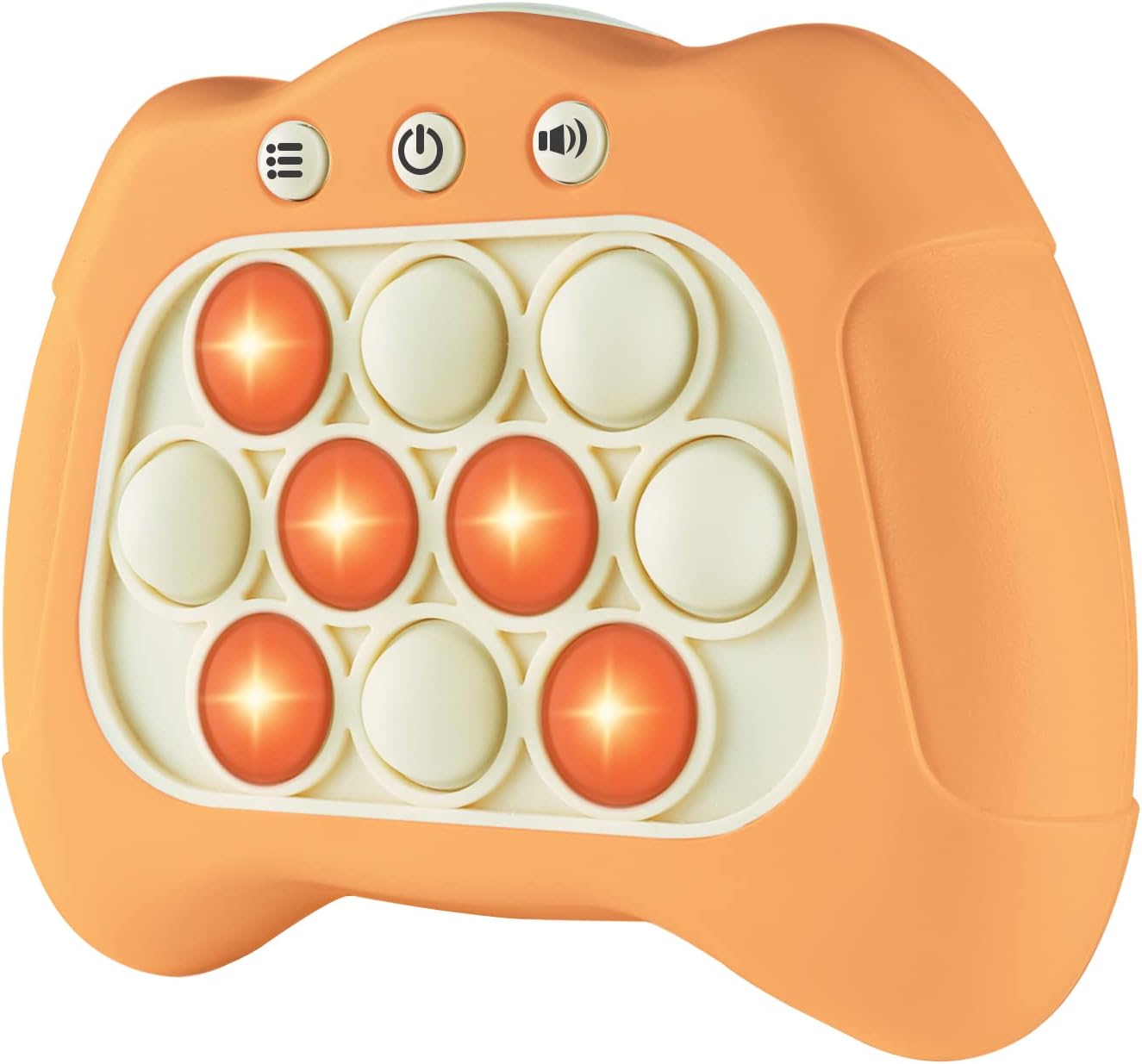 Intoypad Pop The Target! Handheld Speed Push Game Machine: A Fun Multiplayer Game for Family. Sensory Fidget Toy Christmas Toys Gifts for 6 7 8 9 10 11 12 Years Old Kids Road Trip Car Games Light Blue