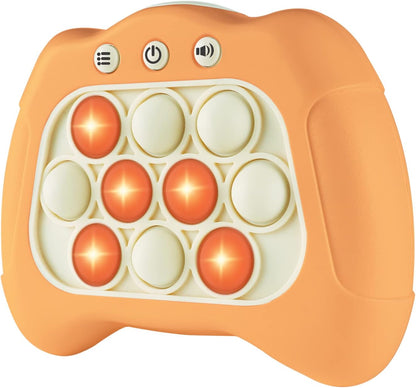 Intoypad Pop The Target! Handheld Speed Push Game Machine: A Fun Multiplayer Game for Family. Sensory Fidget Toy Christmas Toys Gifts for 6 7 8 9 10 11 12 Years Old Kids Road Trip Car Games Light Blue
