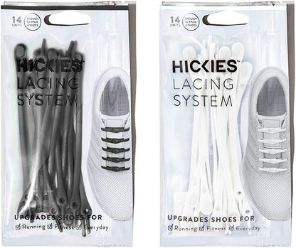 HICKIES No Tie Shoelaces – Elastic, Waterproof, Unisex Shoelaces for Adults, One Size Fits All for Sneakers & Running Shoes