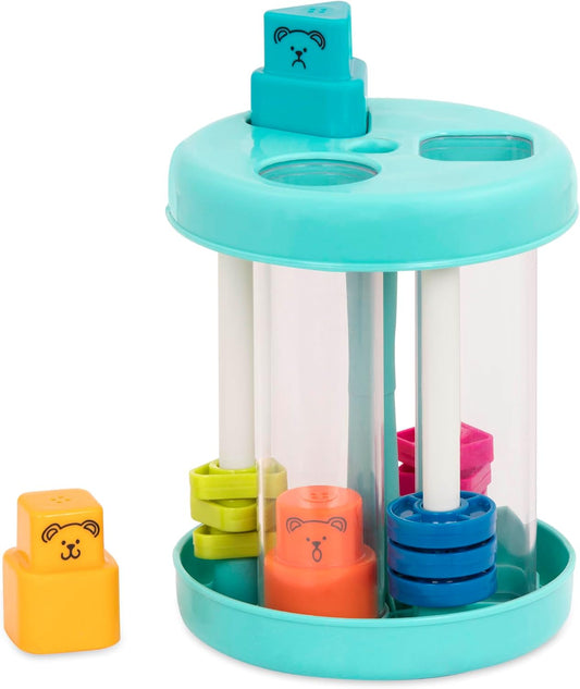 Battat – Shape Sorter – Colorful Sorting Toy – 3 Shapes & Sounds – Educational & Developmental Toy for Toddlers – 18+ Months – Shapes and Sound Sorter