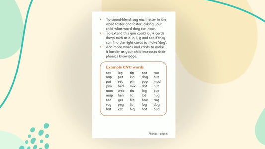Phonics Flashcards: Prepare for Preschool with easy home learning (Collins Easy Learning Preschool)