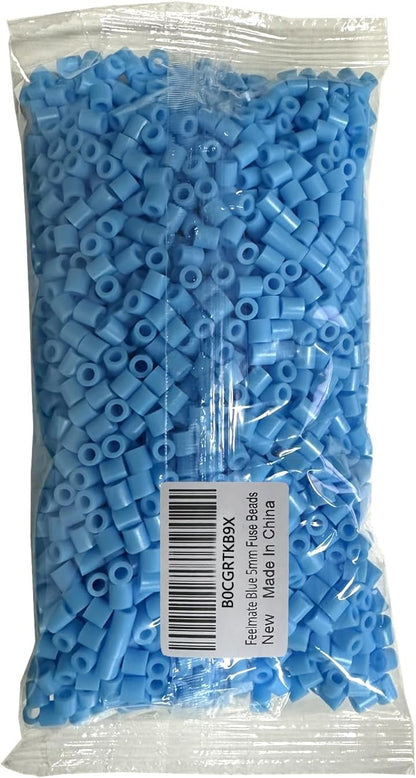 Fuse Beads 2,000 pcs 5mm Fuse Beads Kit Iron Beading Ironing Melting Fusion Beads Craft Set