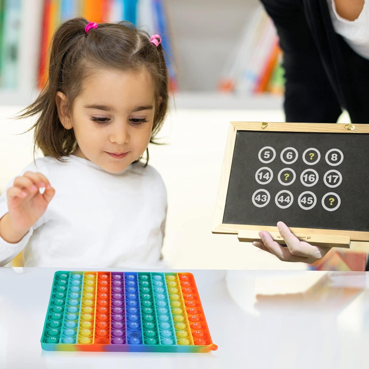 12 Multiplication Table Learning Workbook P00P Fidget Multiplication Game 12x12 Table Math Games Digital Table Toy, Fidget Learning Game Toy Relieves Stress, Creates Various Math Operations