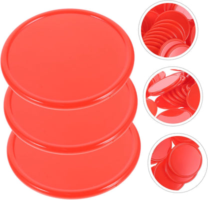 Kisangel Colorful Disc Teaching Chip Educational Board Games Math Teaching Aid Party Game Marker Learning Game