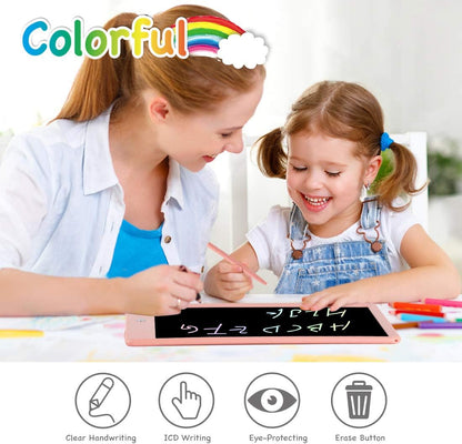 ORSEN LCD Writing Tablet 10 Inch, Colorful Doodle Board Drawing Pad for Kids, Toddler Toys for 3 4 5 6 7 8 Year Old Girls Boys Gifts (Pink)