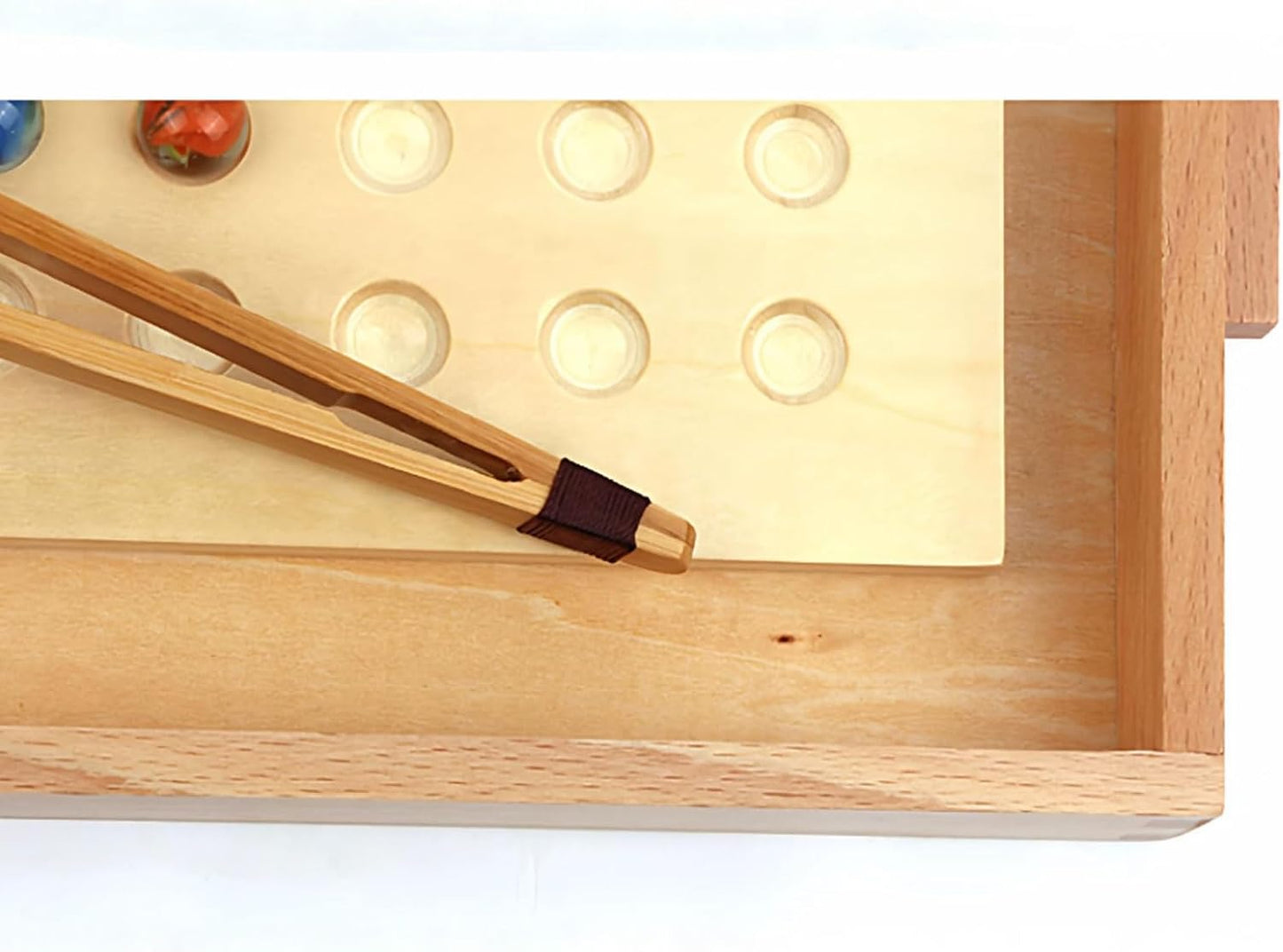 Montessori Children's Clamp Beads Concentration Training Collecting Beans Sensory Thinking Toys