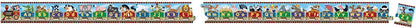 Melissa & Doug Alphabet Express Jumbo Jigsaw Floor Puzzle (27 pcs, 10 feet Long) - FSC Certified