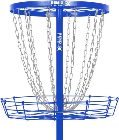 Remix Deluxe Practice Basket for Disc Golf - Choose Your Color and Style