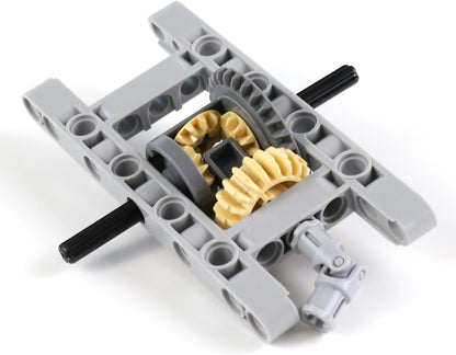 Domoni Technical Car Building Blocks Frame Differential Combined Gear Transmissions Chassis Part Joint Axle Frame Liftarm Set of 2