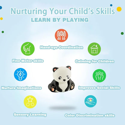 Unleash Creativity with 6 Unique Dino Molds Dough Toys Dough Accessories Set.Ideal as a Gift for Kids Aged 3-4-8 Years