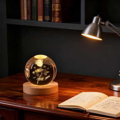 3D Solar System Crystal Ball, 2.4in Universe Gifts Decorative Quartz Glass Ball, Space Laser Engraved Model Astronomy Decor, Physics Display Sculpture Home Decor Crafts for Friends Mom Women Boys