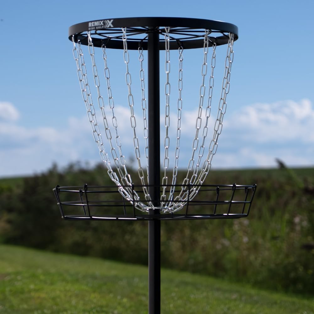 Remix Deluxe Practice Basket for Disc Golf - Choose Your Color and Style
