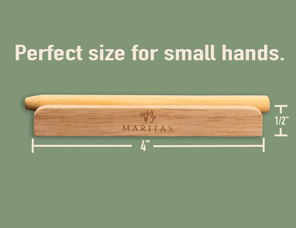 Montessori Writing Sticks with Holder-Maritas Stylus- Ideal Replacement Stylus for Sand Tray Drawing, Wood Tracing Boards, Perfect for Moms, Teachers, Homeschoolers, Children 3 & Up